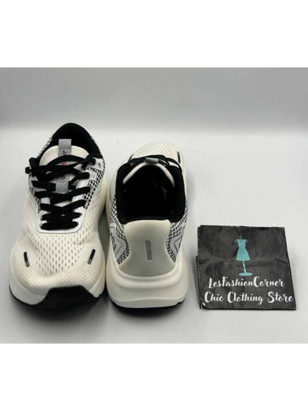 Jackshibo Women's Black & White Athletic Running Shoes Size 10 3557 - Picture 12 of 16